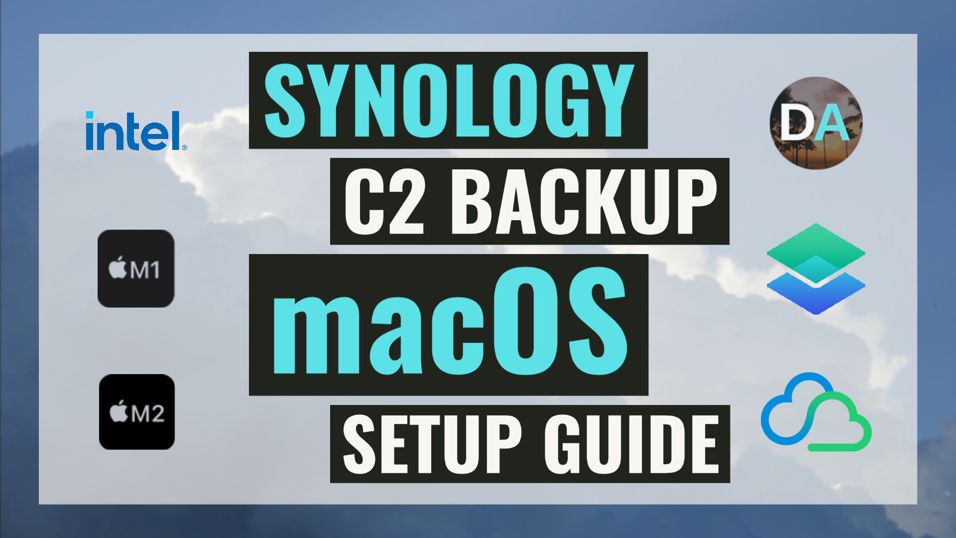 How to Backup and Restore Your MacOS Device to the Cloud with Synology C2 Backup