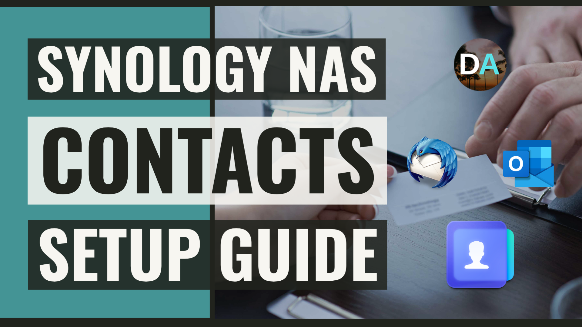 How To Manage And Maintain Your Address Books And Contacts On Your Synology NAS